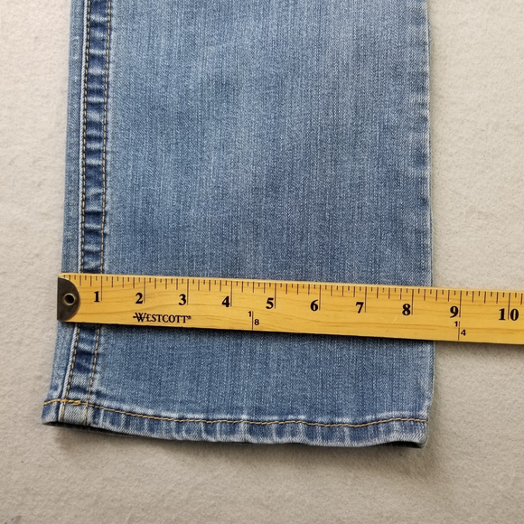 Seven7 Jeans Womens Size 16 Blue Denim Bootcut Stretch - Picture 8 of 14